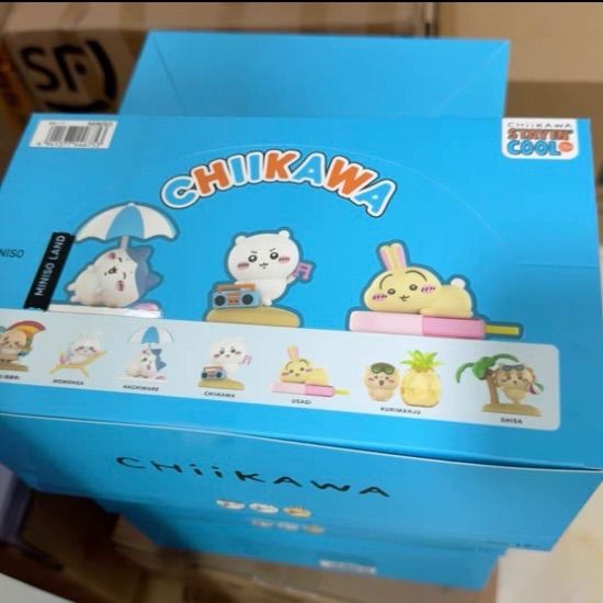 海外限定 6種セットBOX ちいかわ 夏の日シリーズ MINISO