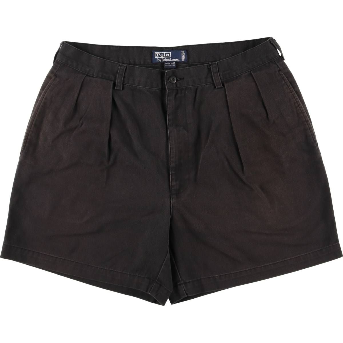 古着 ラルフローレン Ralph Lauren POLO by Ralph Lauren ANDREW PANT ツータック チノショーツ ショートパンツ メンズw35相当/eaa653492 古着 ラルフローレン Ralph Lauren POLO by Ralph Lauren ANDREW SHORT