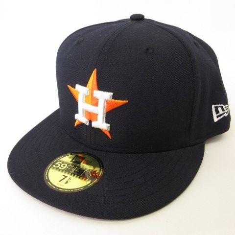 ニューエラ NEW ERA 美品 59FIFTY MLB H ヒューストン
