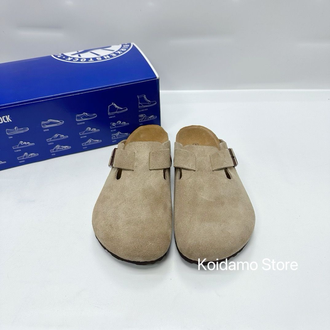 BIRKENSTOCK Boston / ビルケンシュトック ボストン スエード トープ   箱付男女兼用