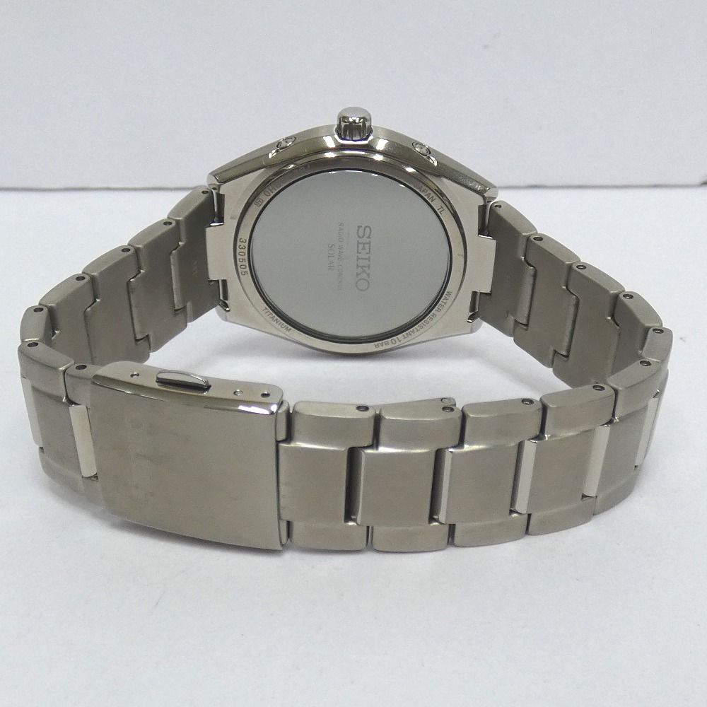 Dz786232 セイコー 腕時計 ブライツ BRIGHTZ SAGZ081 ネイビー文字盤 メンズ SEIKO中古