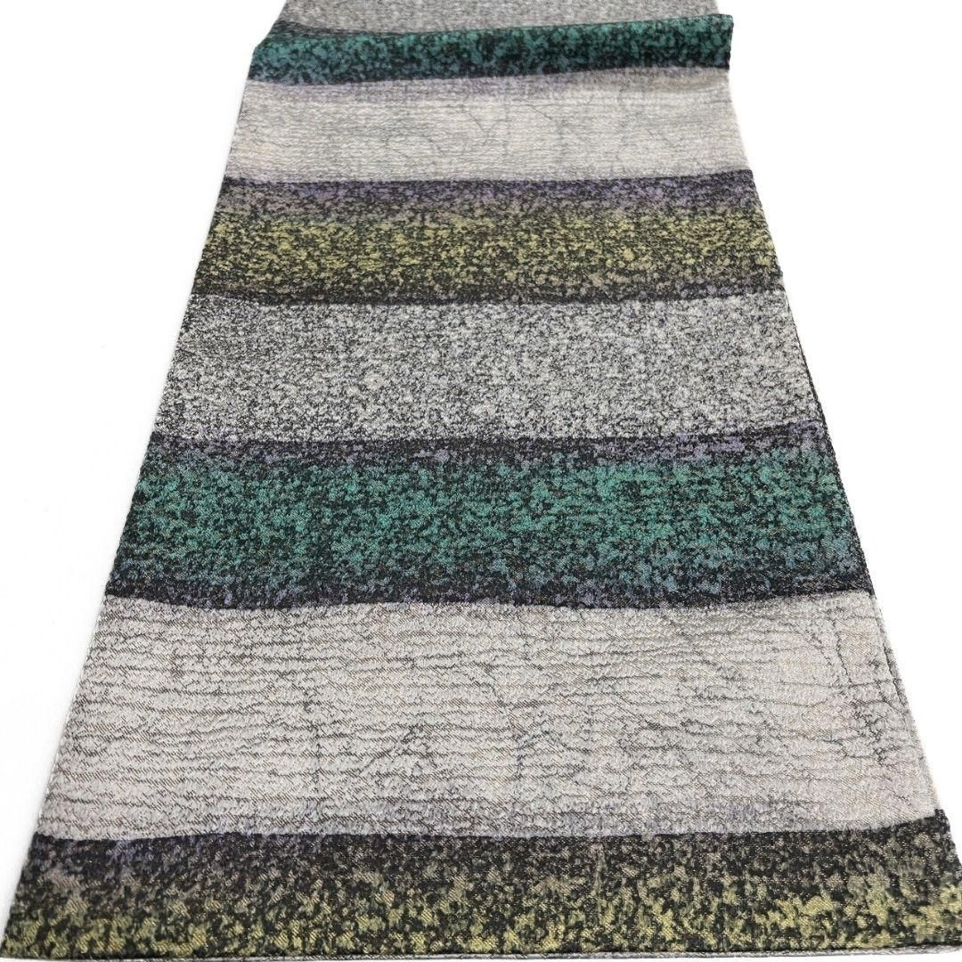 未着用 西陣織 村田織物 手染ローケツ 横段 袋帯 着物 021a p - メルカリ 