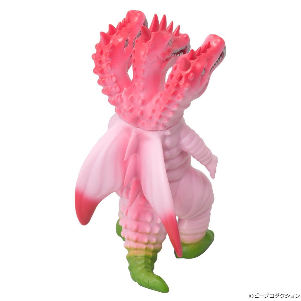 ミドルサイズ三つ首竜 フィギュア王限定カラー さくら色　若草色 ミドルサイズ三つ首竜 フィギュア王限定カラー さくら色 - メルカリ