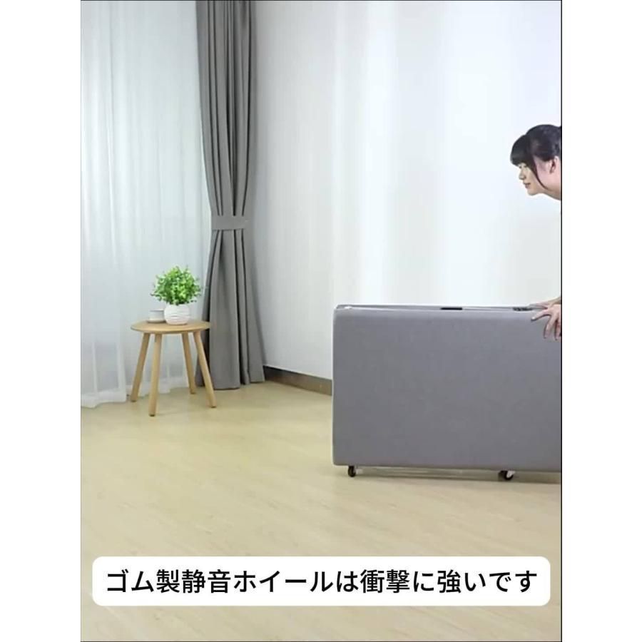 簡単に収納できる折りたたみ式ベッドボード 頑丈で耐久性があり