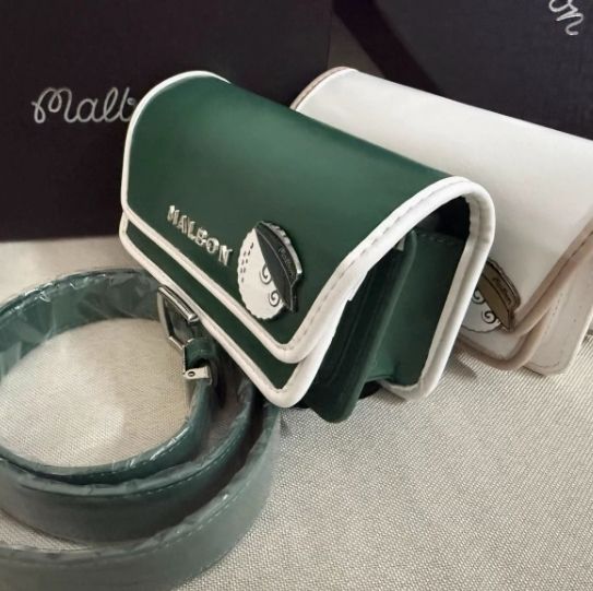 Malbon ゴルフ 測距計 ケース ミニウエストバッグ 男女兼用 小物収納