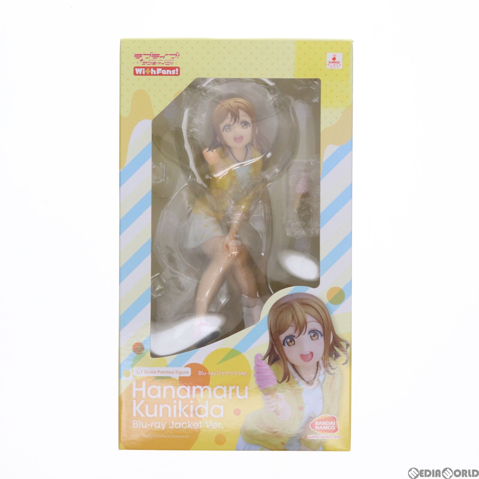 国木田花丸(くにきだはなまる) Blu-rayジャケットVer. ラブライブ!サンシャイン!! 1/7 完成品 フィギュア 一部オンラインショップ限定  With Fans!(ウィズファンズ) - メルカリ