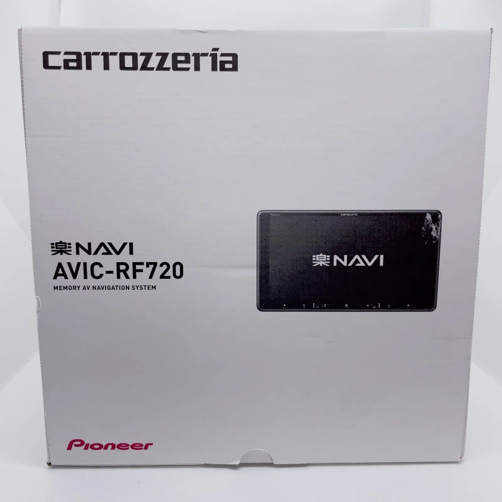 C7 AVIC-RF720 パイオニア カロッツェリア 楽ナビ 9V型フローティング フルセグ地デジ|Bluetooth|SD|チューナー CD|DVD不可 AV一体型メモリーナビゲーション カーナビ Pioneer carrozzeria
