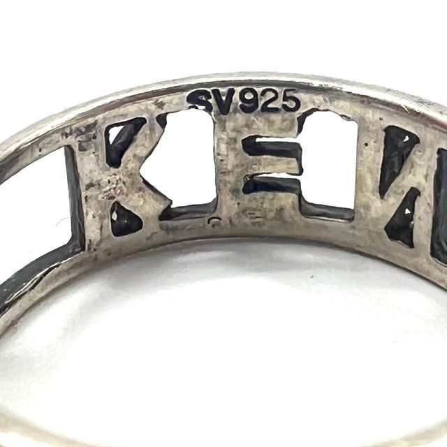 KENZO ロゴ 透かし リング 指輪 12号 SV925 シルバー - メルカリ