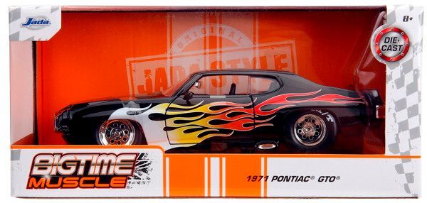 新品 JADA TOYS 1/24 BIGTIME MUSCLE 1971 ポンティアック GTO
