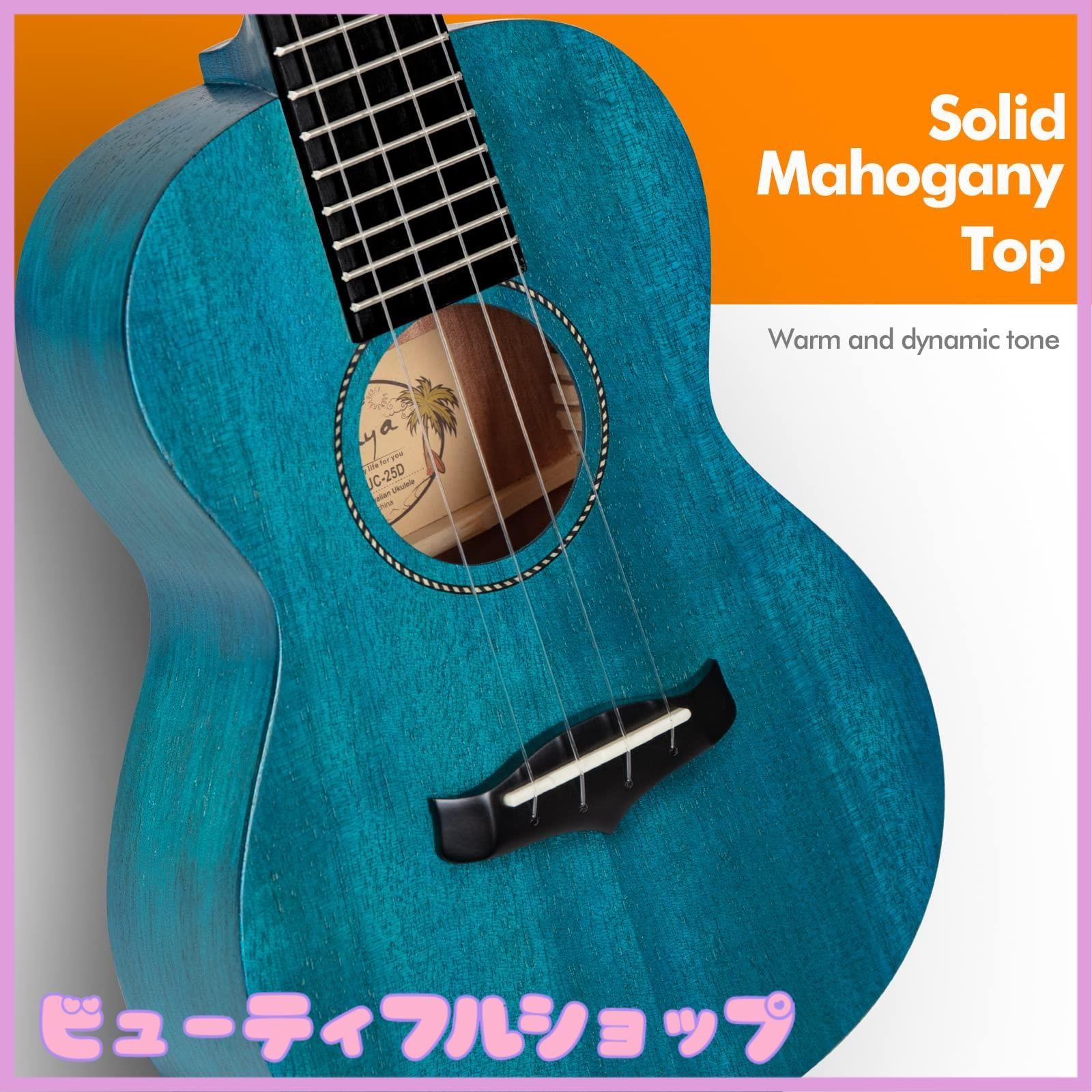 ウクレレセット一式 （初心者～中級者に最適】コンサート ウクレレ  