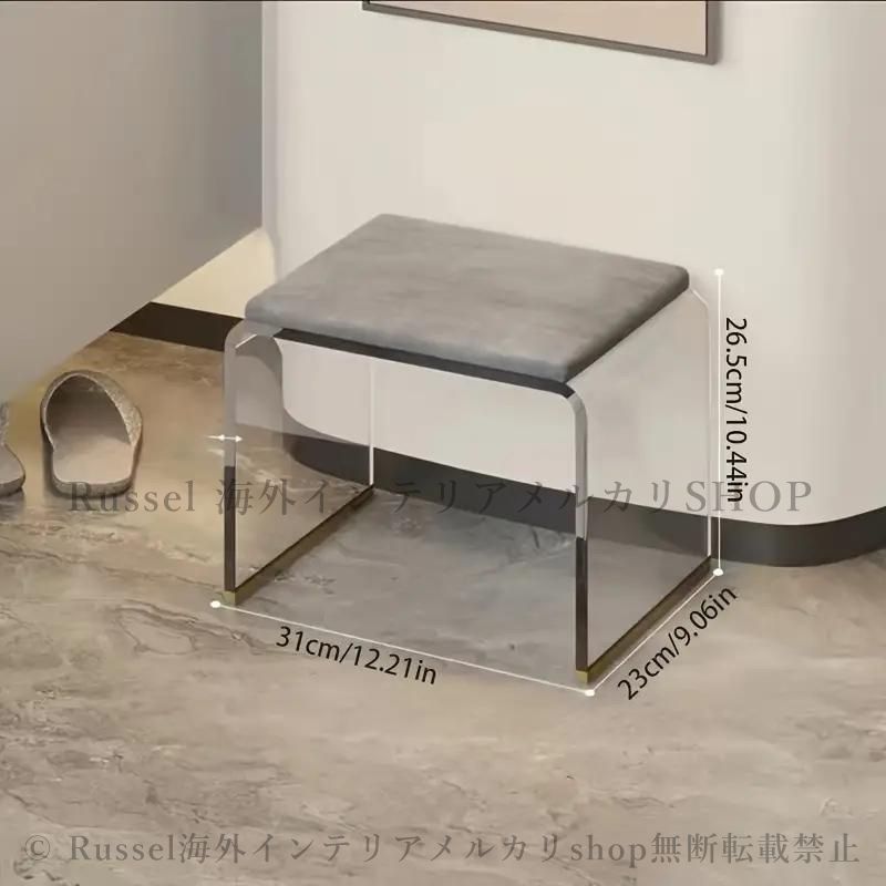 アクリル サイドテーブル スツール ソファテーブル シンプル