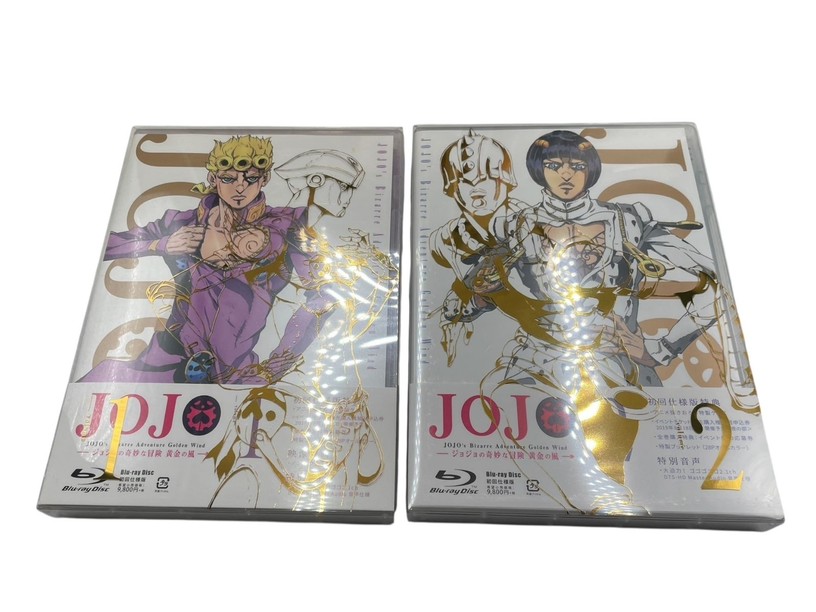 □ 美品 【初回仕様版】完全ジョジョの奇妙な冒険 第5部 黄金の