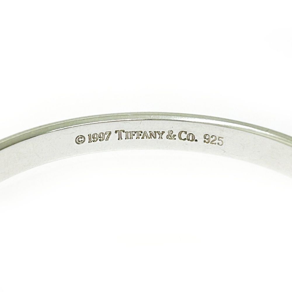 中古】TIFFANY&Co. ティファニー シルバー 1837 ナロー バングル