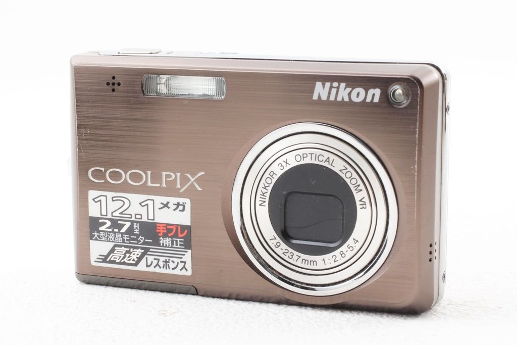 【ジャンク】Nikon デジタルカメラ COOLPIX S70 中古 Nikon COOLPIX S700 銀 デジカメ ジャンク 2個セット