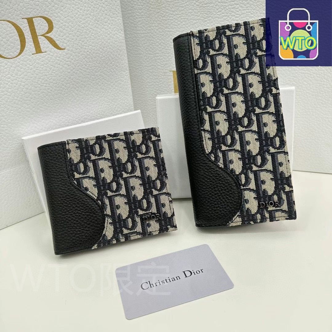 今日特価】Dior ディオール 最新ウォレットカードケースシリーズ