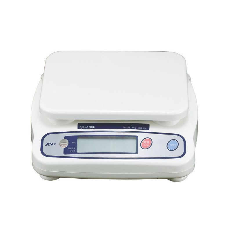 A-D デジタル秤 SH-5000 5kg 皿寸法230x190 1点