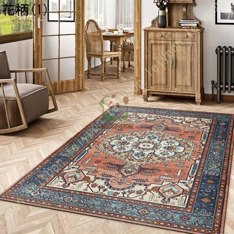 ヴィンテージ風 ラグ 長方形 約 2畳 アンティーク おしゃれ アンティーク風 ペルシャ絨毯風 柄 ベージュ ヨーロピアン クラシック モWP人気の秘密105