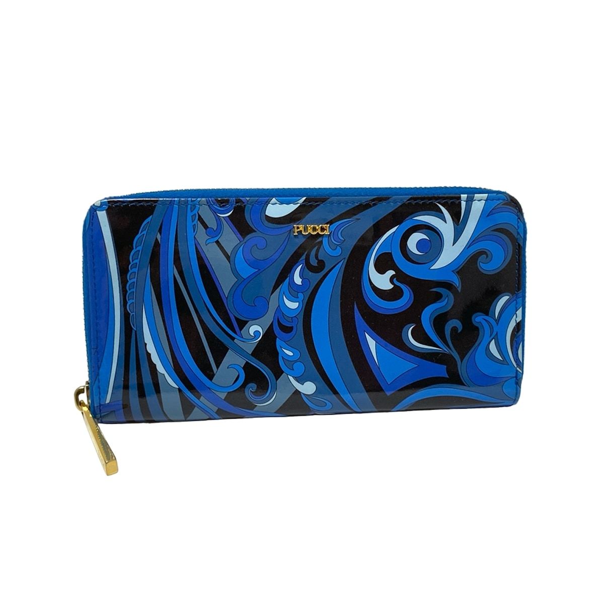 EMILIO PUCCI(PUCCI)(エミリオプッチ) 長財布 - ブルー×ライト