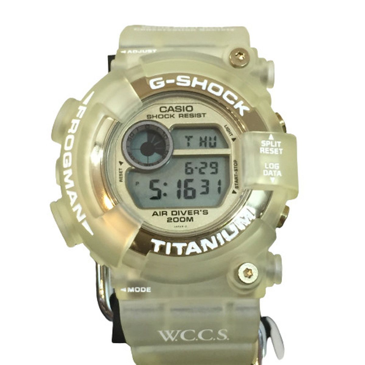 G-SHOCK 腕時計 DW-8201WC-7T フロッグマン WCCS 世界サンゴ礁保護協会