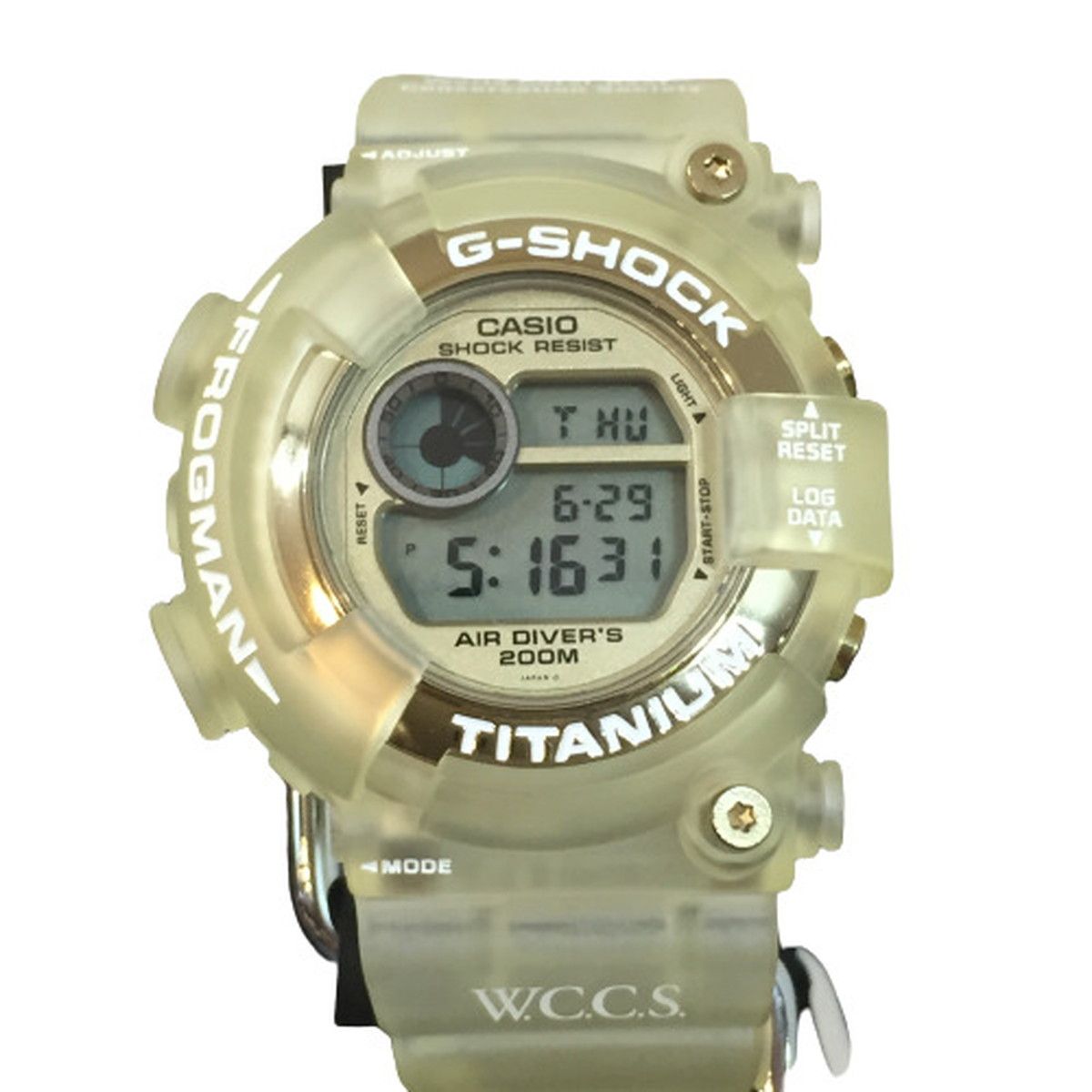 G-SHOCK 腕時計 DW-8201WC-7T フロッグマン WCCS 世界サンゴ礁保護協会 