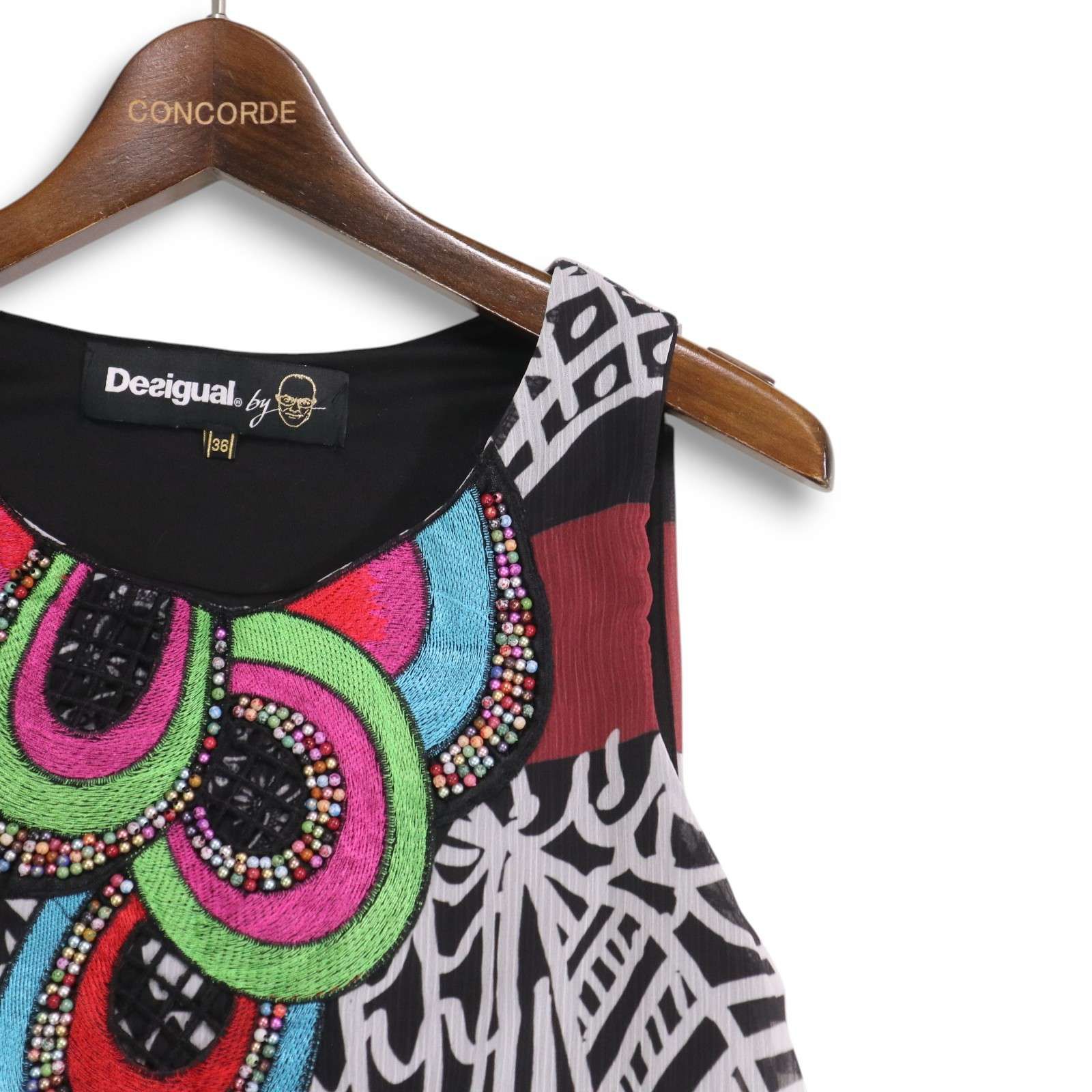 Desigual デシグアル by クリスチャンラクロワ 春夏☆ ビーズ装飾 