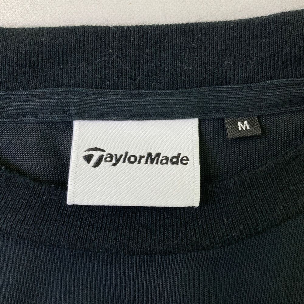サイズ：M TAYLOR MADE テーラーメイド 半袖Tシャツ ブラック系