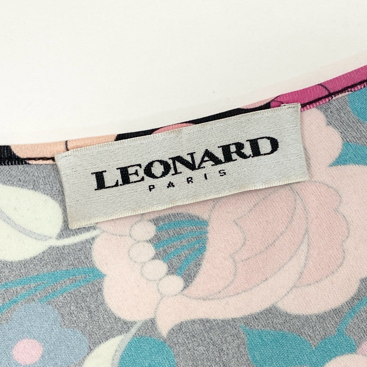 85i12 LEONARD PARIS レオナール インポートライン カシュクール  