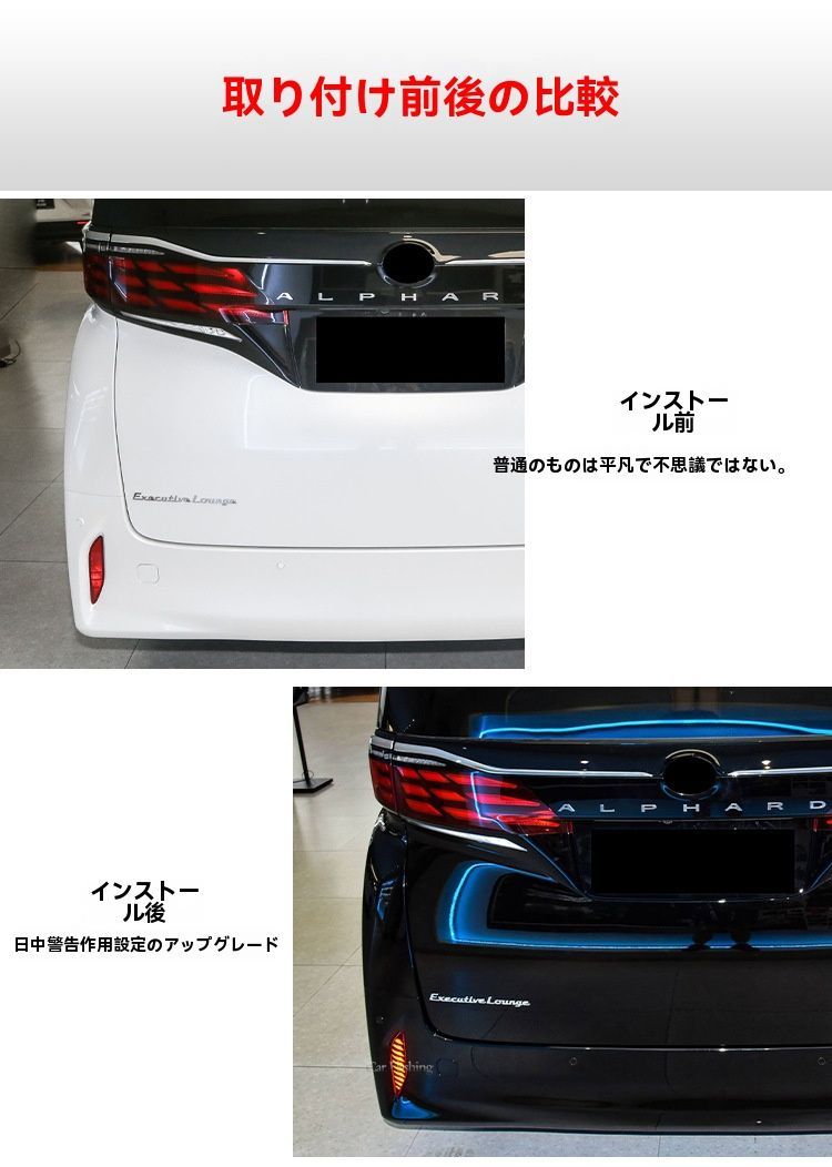 ブレーキ＆シーケンシャルウインカーLED 左右セット