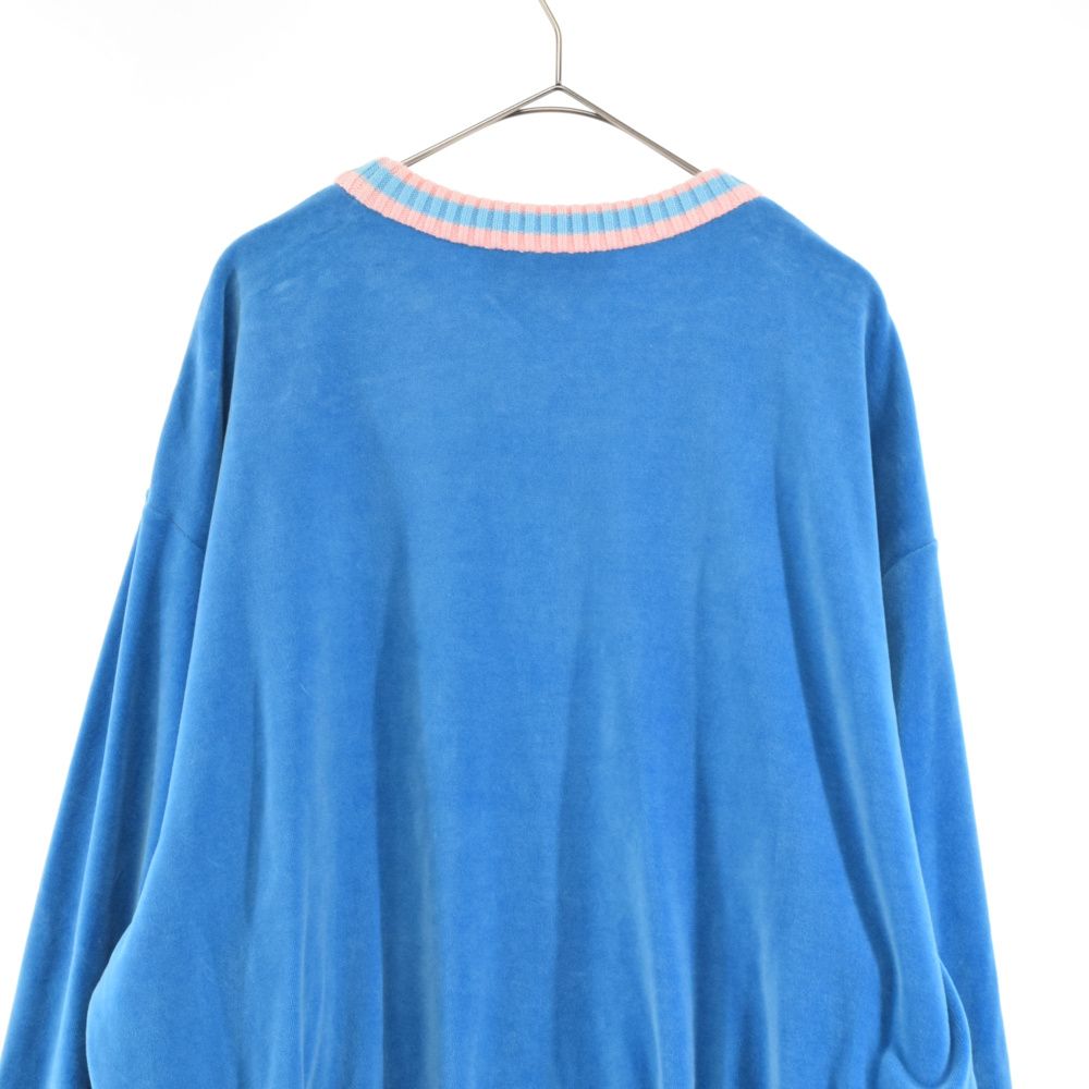 GUCCI グレー トレーナー テニス刺繍 vectorpremium_220-902412040038