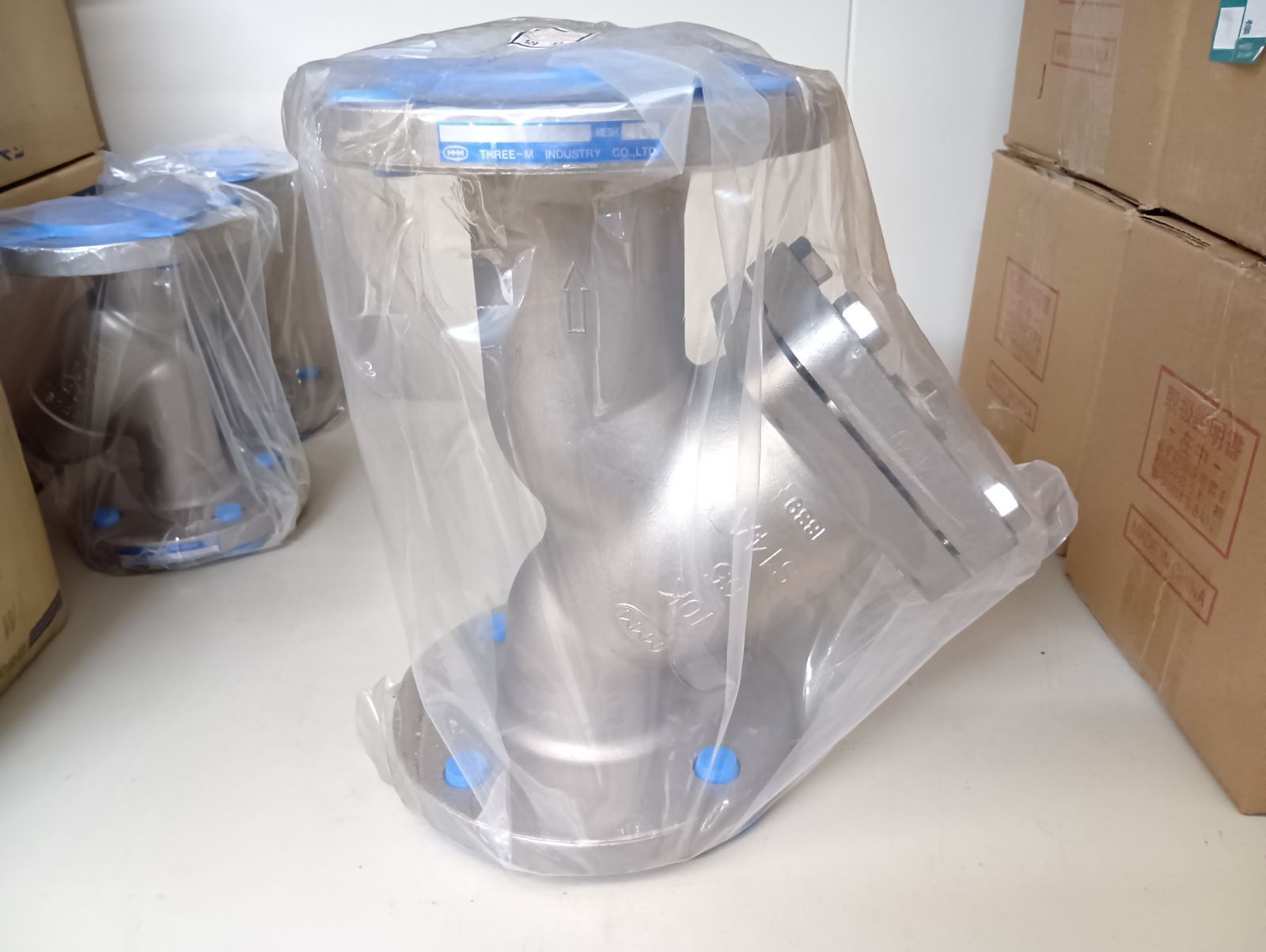 スリーエム工業 フランジ付Y型ストレーナー 10FYL-14A 65A