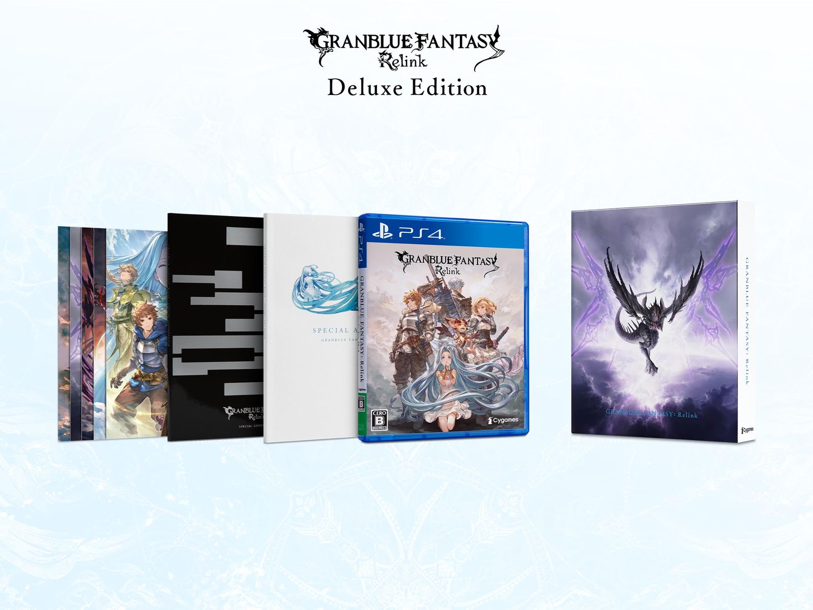 PS4 GRANBLUE FANTASY Relink Deluxe Edition グランブルーファンタジー リリンク デラックスエディション 1 通常版 4 PS4 版