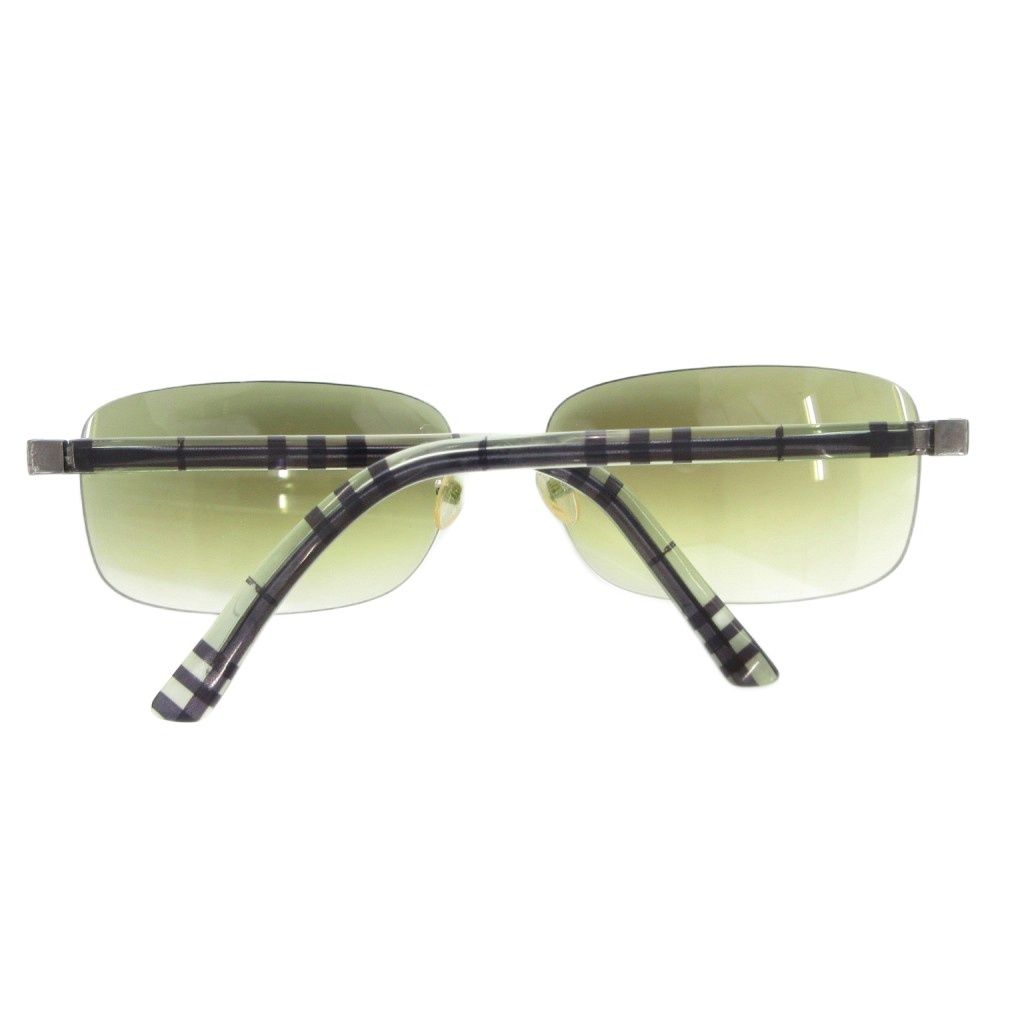 BURBERRY サングラス スクエア 緑 美品 サングラス BURBERRY