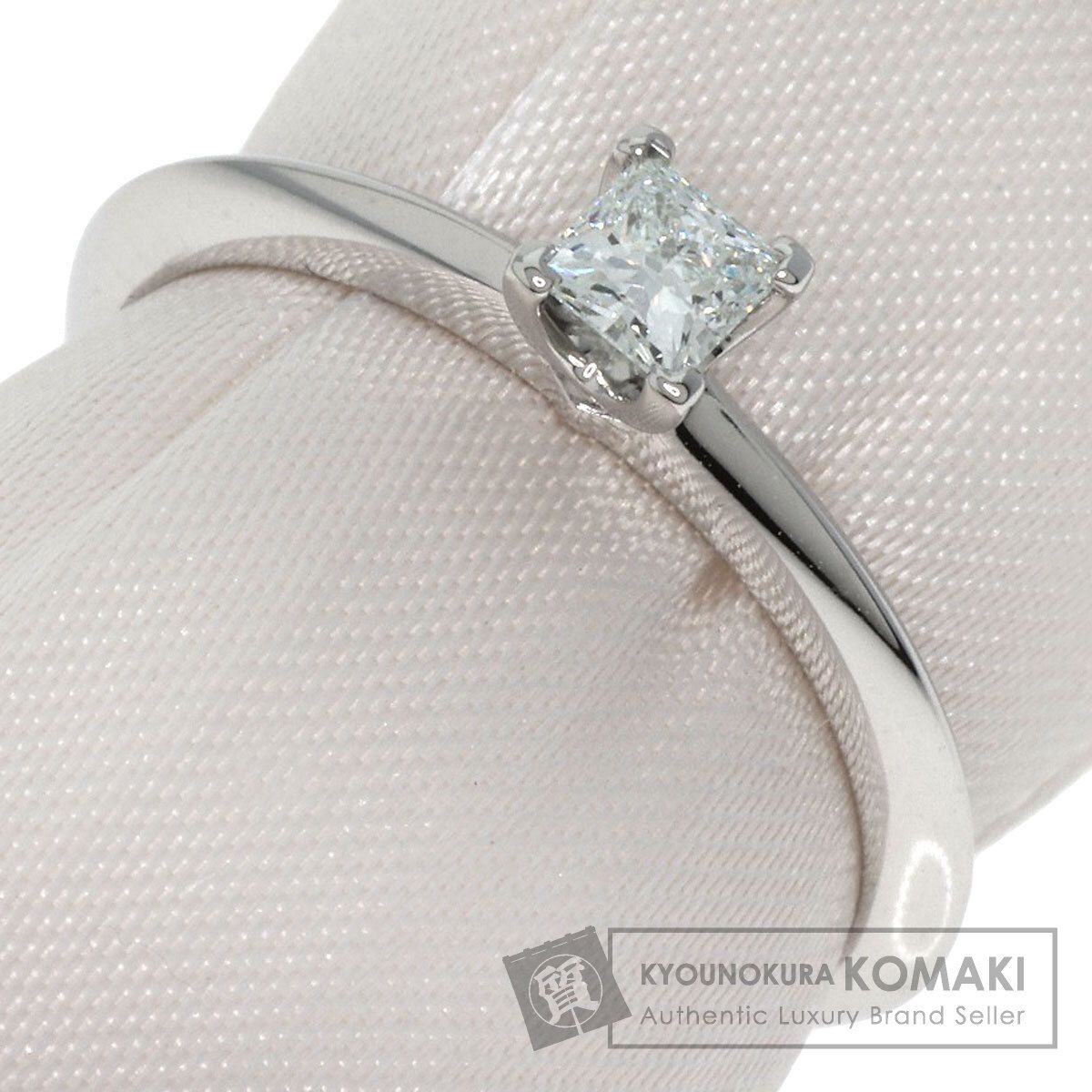 TIFFANY&Co. ティファニー プリンセスカット ダイヤモンド リング 