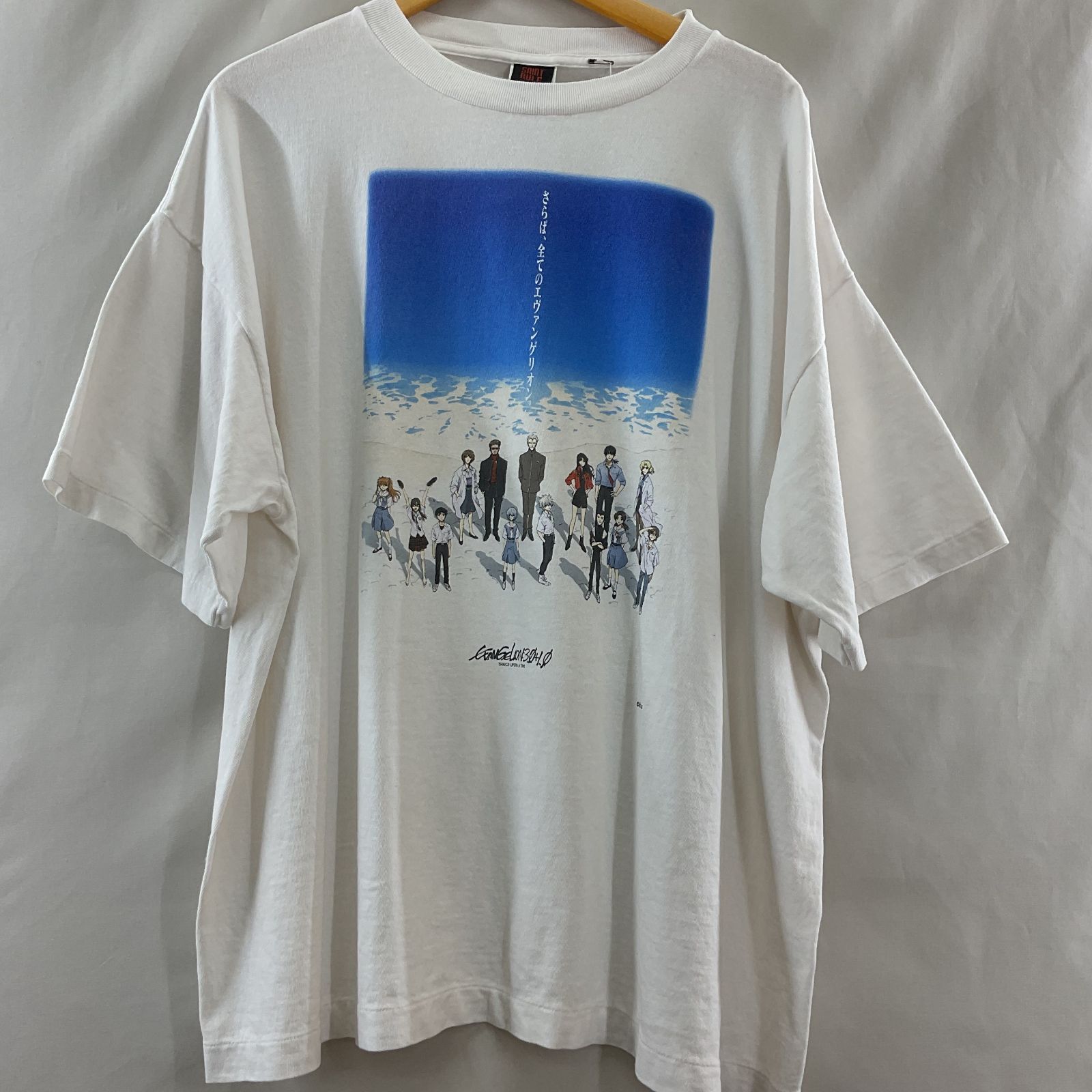 SAINT Mxxxxxx EV_SS TEE BLUE WHITE セントマイケル 25SS シン