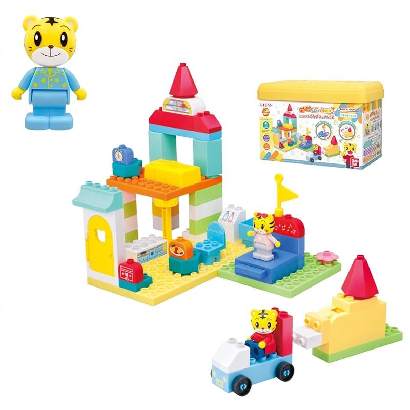 バンダイ BANDAI しまじろう アクションブロックシリーズ しまじろうのおうちブロックBOX 特典 しまじろうブロックドール付き 0