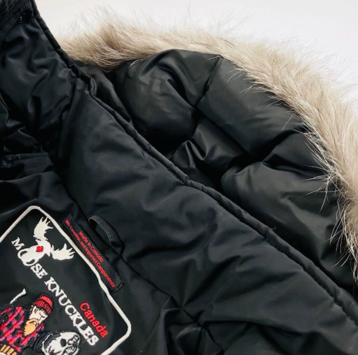 良品☆MOOSE KNUCKLES・ムースナックルズ メンズ メタルアイコン