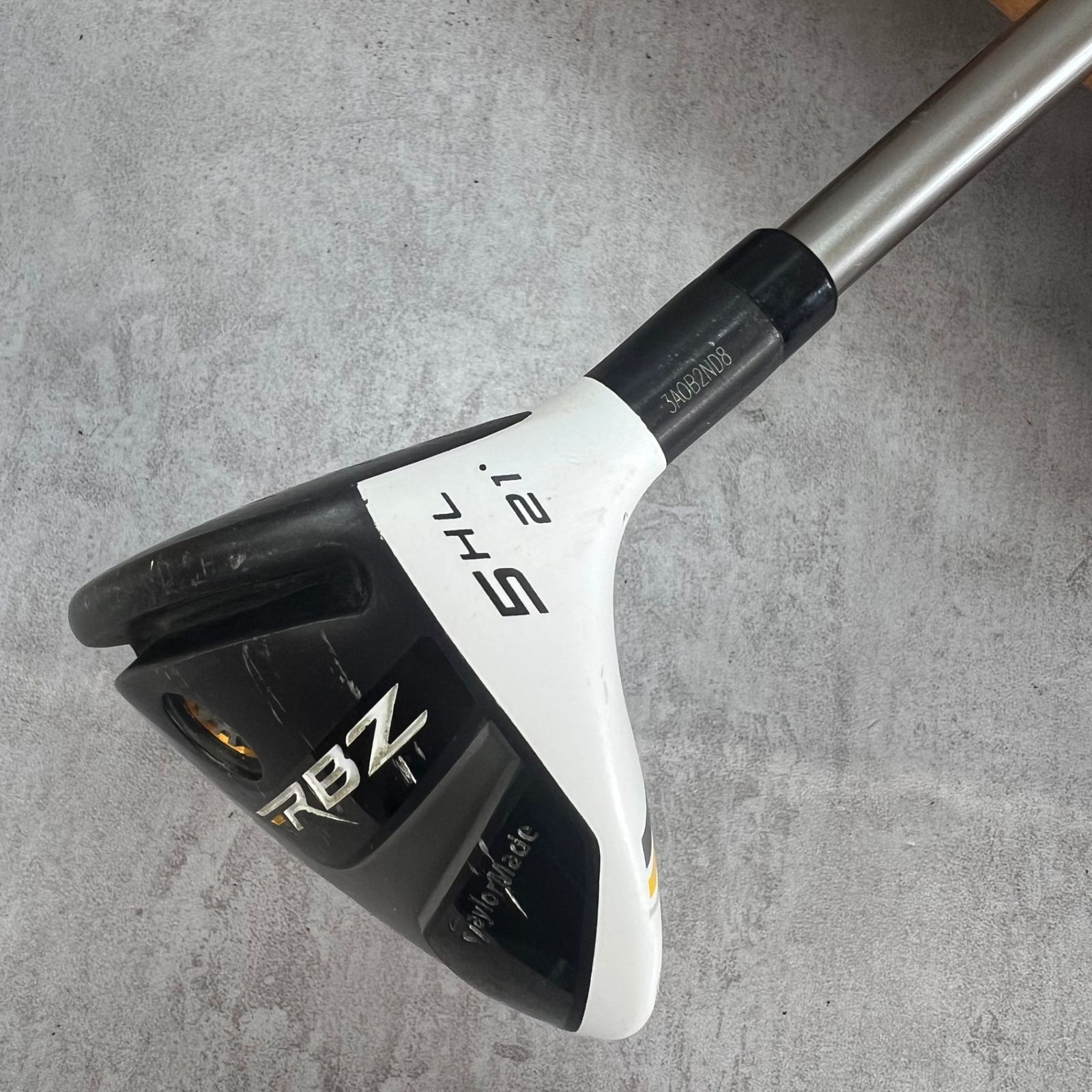 TaylorMade - TaylorMade　テーラーメイド　RBZ　STAGE2　レディースゴルフ5W　カーボン　L　21°　右利き用　フェアウェイウッド　ヘッドカバー TaylorMade テーラーメイド RBZ STAGE2 レディースゴルフ5W