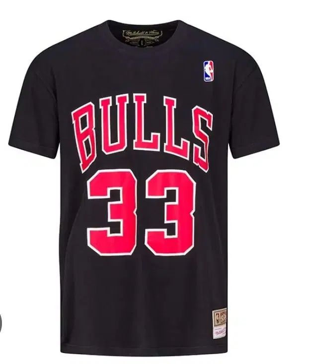 NBA Mitchellandness ミッチェルアンドネス BULLS 33 PIPPEN ブラック SizeM