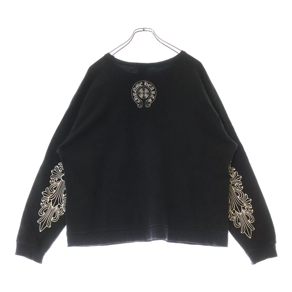 ヴィンテージCHROME HEARTS 黒 トレーナー CHROME HEARTS (クロムハーツ) OLD SWTSHR オールドモデル