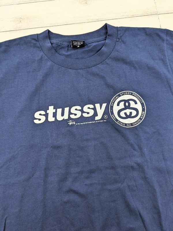 ノブさま専用old stussy USA製 マルチカラーロゴ ロンT 黒 L - Tシャツ