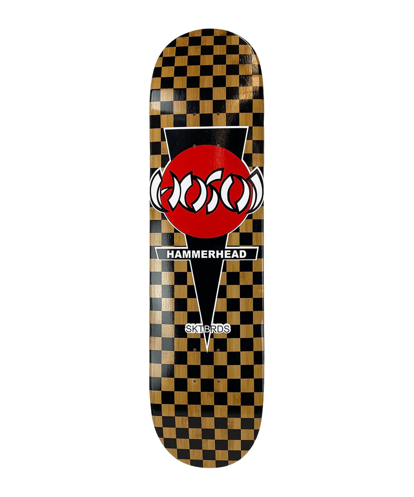 ムラスポ公式 HOSOI スケートボード デッキ 7.75 8.0inch CHECKERED ムラサキスポーツ