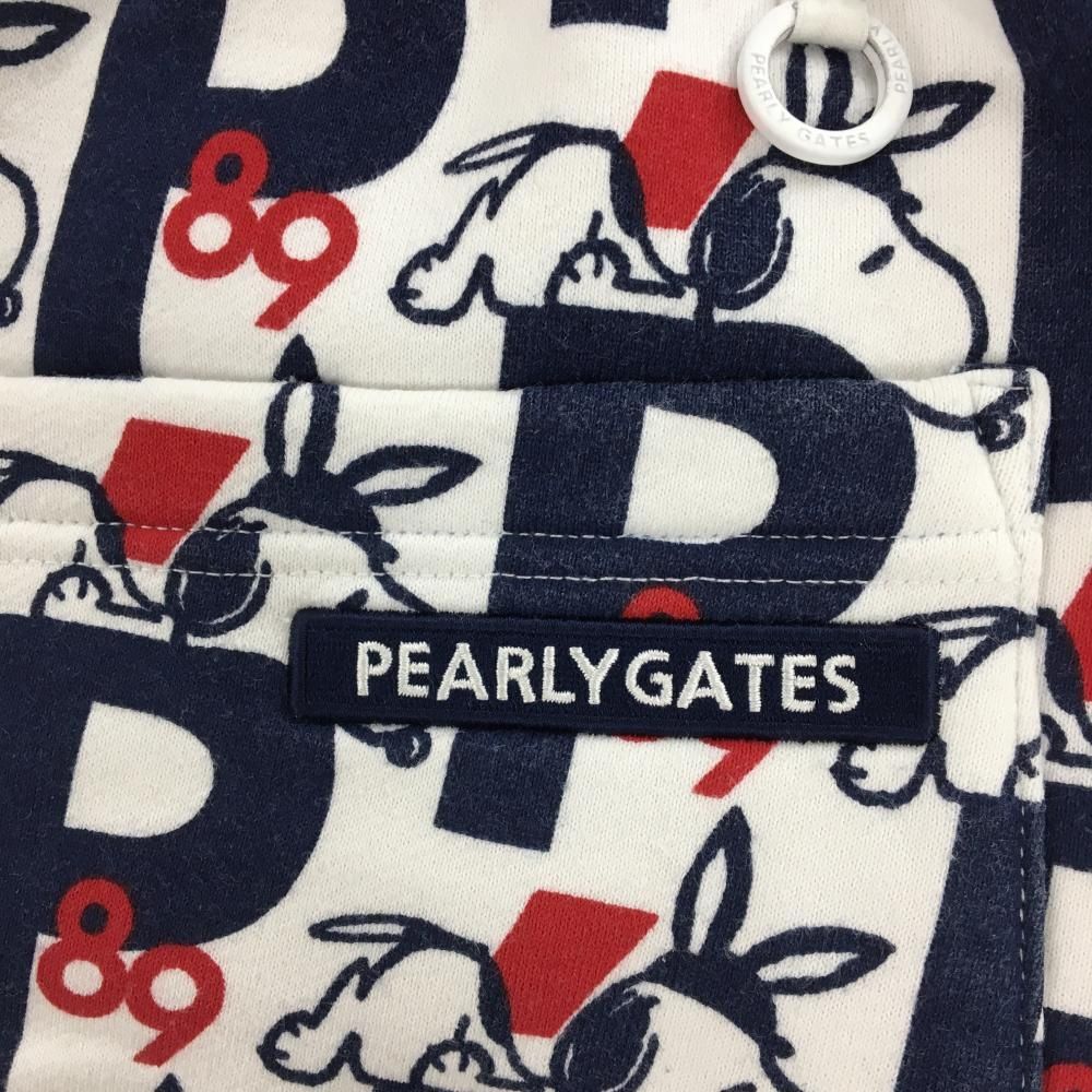 ☆SALE価格☆パーリーゲイツ×PEANUTS スカート 白×ネイビー スヌーピー