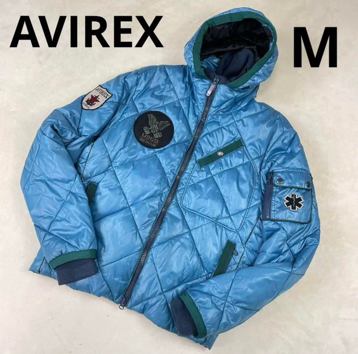AVIREX アビレックス USCG AF-75 ダウンジャケット M - メルカリ