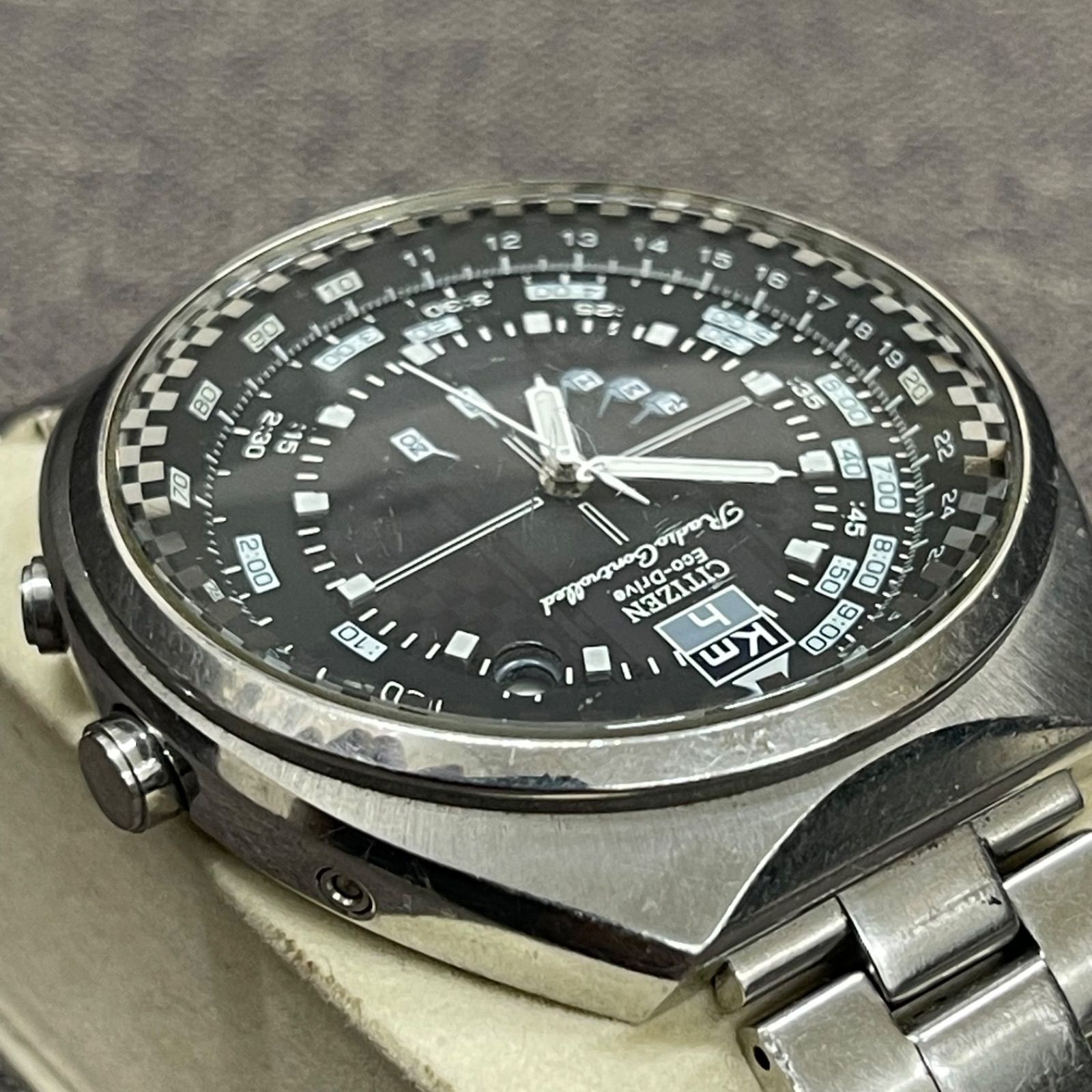 NPA】ジャンク CITIZEN Eco-Drive シチズン エコドライブ GN-4W-S
