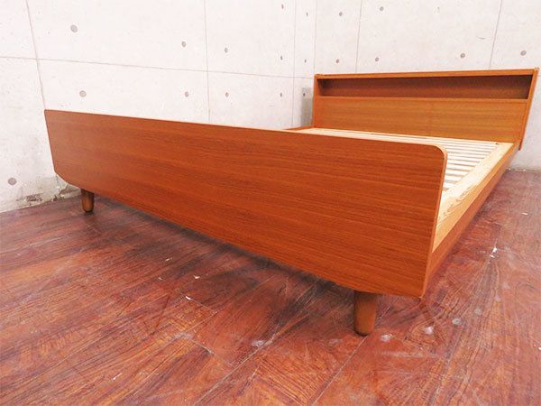 美品 unico/ウニコ ALBERO/アルベロ ダブルベッドフレーム - メルカリ