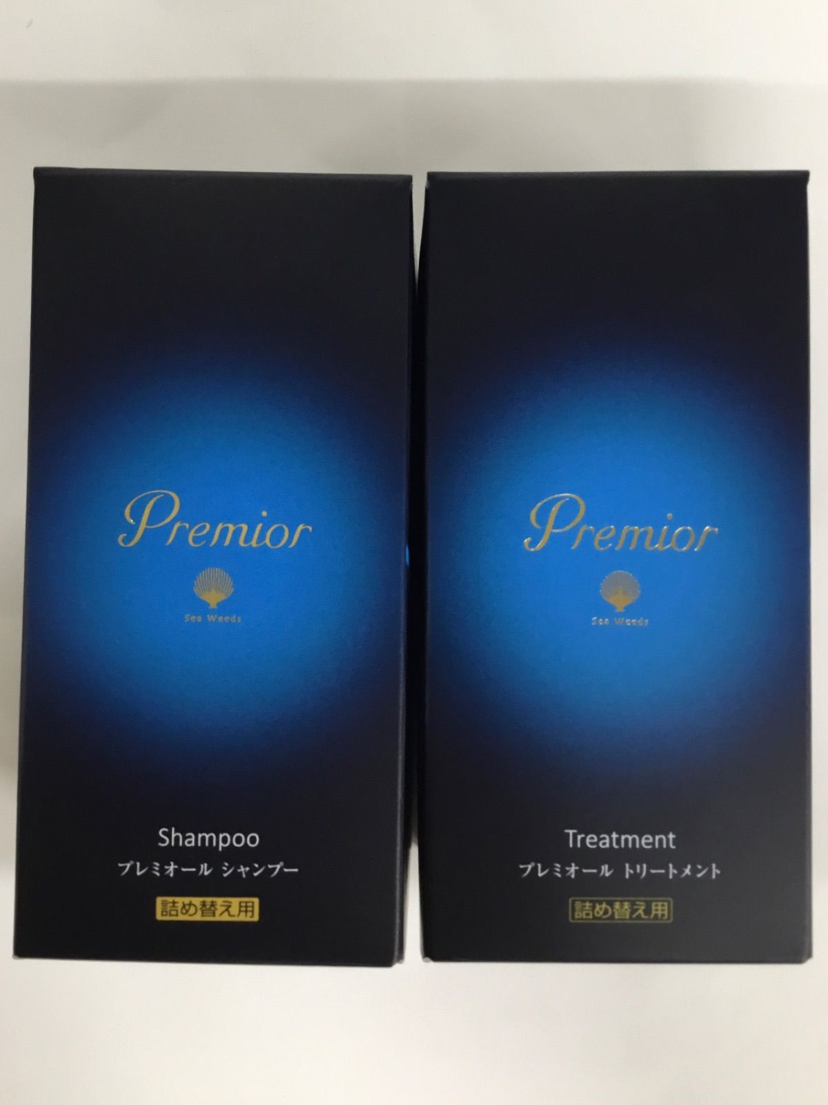 D1312 LaSana ラサーナ Premior プレミオール シャンプー 詰め替え用 375ml + トリートメント 詰め替え用 375g 2点セット