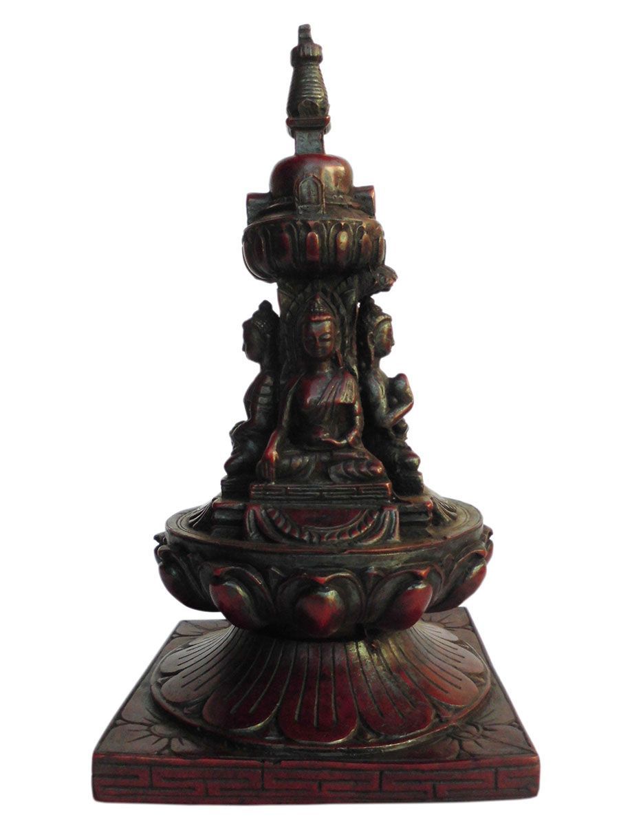 アジアン雑貨 ネパール仏像 ストゥーパ(仏塔)7 - メルカリ