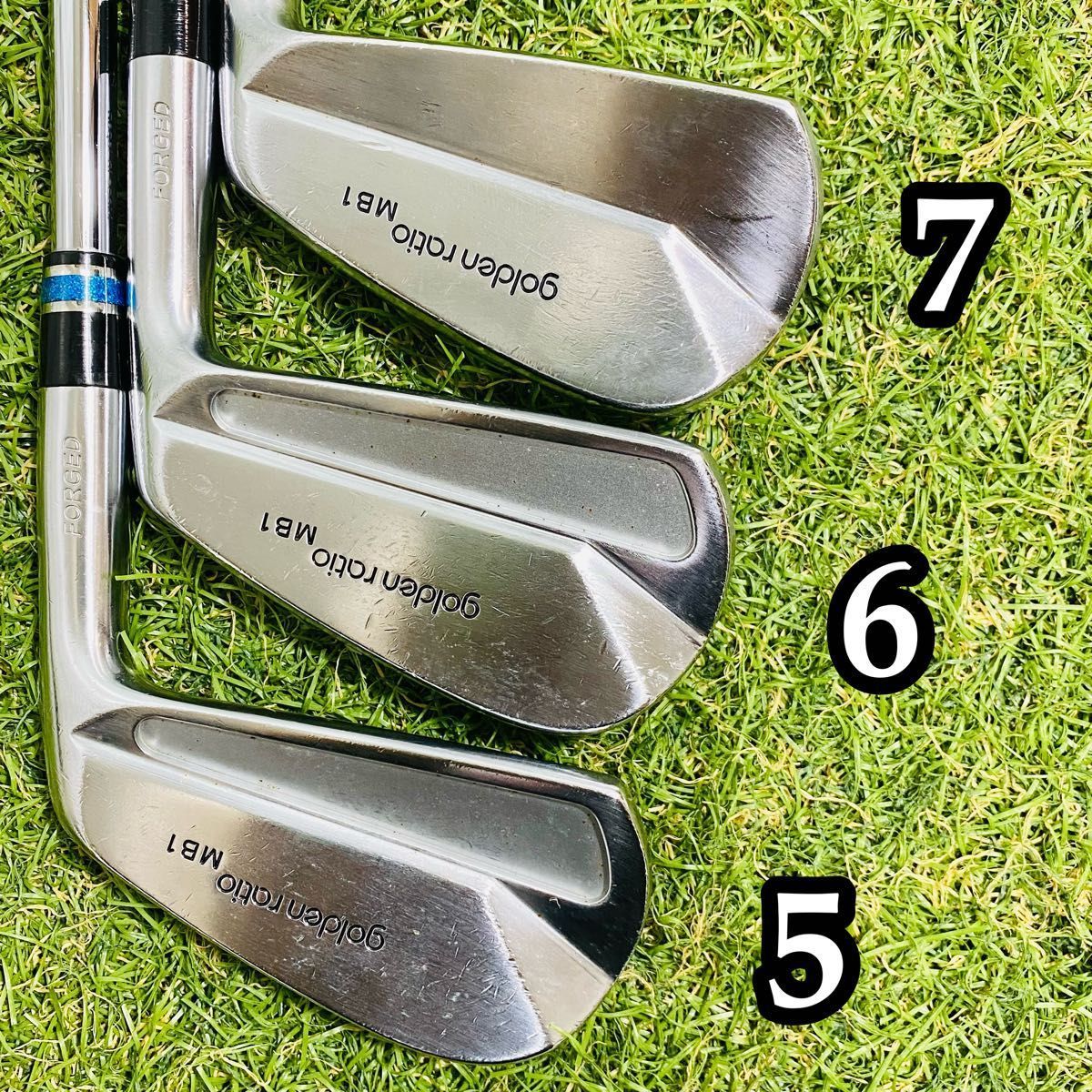 【希少レア】ゴールデンレイシオ MB1 マッスル メンズアイアンセット 6本 希少レア】ゴールデンレイシオ MB1 マッスル メンズアイアン
