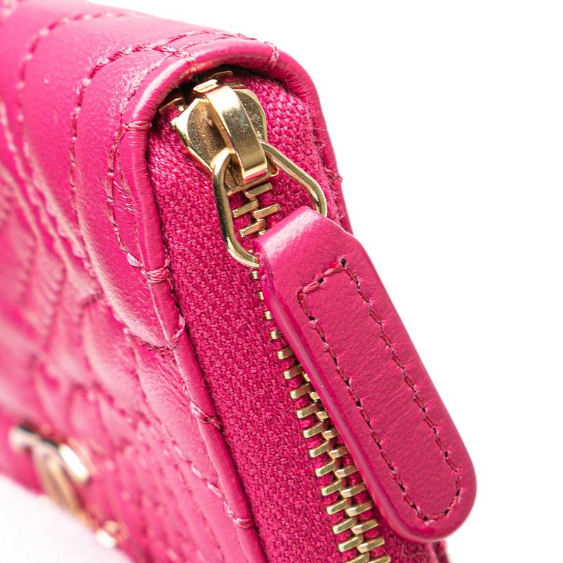 【美品】CHANEL シャネル カメリア ココマーク ラムスキン 小銭入れ CHANEL （新品・未使用品）シャネル ココマーク カメリア