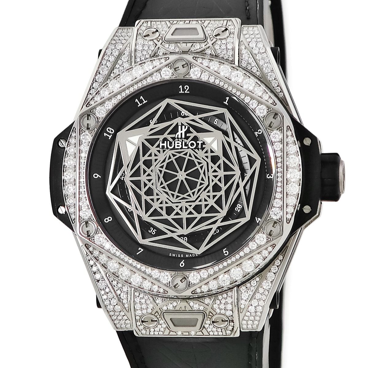 ウブロ 腕時計 415.NX.1112.VR.1704.MXM17 鑑定済み ブランド ウブロ